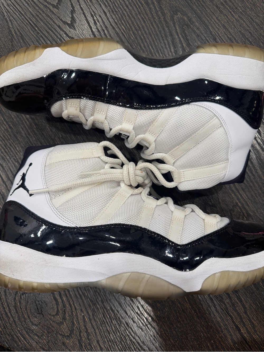 Jordan 11 Retro Concord 2011 Mens Size 12 White Black